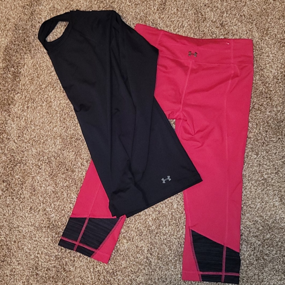 Under Armour workout set